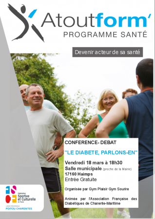 Affiche éditée pour cette conférence-débat